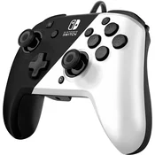 PDP Džojstik za Nintendo Switch sa audiom Faceoff Deluxe Black & White