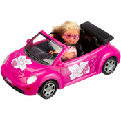 Lutka Evička s automobilom New Beetle