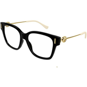 Gucci GG1204O 001 ONE SIZE (55) Črna/Kristalna