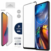 Kaljeno steklo Dux Ducis 10D 9H za Motorola Moto E32, črno (s črnim okvirjem)