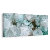 Slika nežne bele mineralne strukture - 100x50