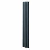 MONSTER Ovalni stebričasti radiator – 1800 mm x 240 mm – antracitno siva, (21569885)