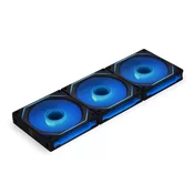 Lian Li Ventilator za ohišje UNI FAN SL-INF Wireless 120 ARGB PWM 120mm, 3 Pack+kontroler, črn