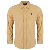 Polo Ralph Lauren CHEMISE CUSTOM FIT EN VELOURS Bež