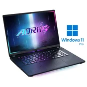 GIGABYTE AORUS MASTER 16 BXH 16 inch QHD+ OLED 240Hz 500nits Core Ultra 9 275HX 32GB 1TB SSD GeForce RTX 5070 Ti 12GB RGB Backlit Win11Pro gaming laptop