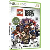 LEGO Rock Band - samo igra (XBOX 360) - rabljeno