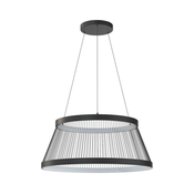 Zuma Line MD3328-2M-3BT - LED Zatemnitveni lestenec BALL LED/53W/230V 2700-6000K črna + Daljinski upravljalnik