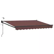 Elektricna retraktabilna tenda Smeda 2,5 x 2 m