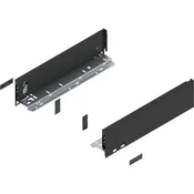 BLUM LEGRABOX pure stranica predala, višina M, ND 350, karbon črna, mat
