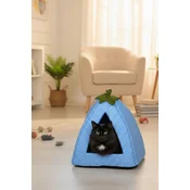 Paws & Whiskers Krevet za mačke Bcps1001, Plavi