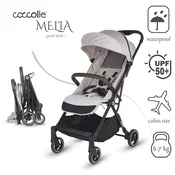 Samodejno zložljiv športni voziček Coccolle Pearl Mist