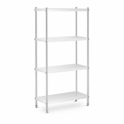 Kovinski regal - 90 x 40 x 180 cm (DxŠxV) cm - Royal Catering - 200 kg