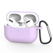 Techsuit - Silikonski ovitek - za AirPods Pro 3, gladek ultra tanek material - vijoličen