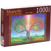 Magnolia - Puzzle Drevo neskončne ljubezni - 1 000 kosov