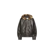 Bershka Prehodna jakna temno rjava
