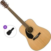 Fender CD-60S WN LH Basic SET Natural Akustična kitara