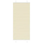 Plisirana zavjesa krem boje 95x200 cm Širina tkanine 94,4 cm Poliester