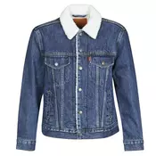 Levis EX-BF SHERPA TRUCKER Modra