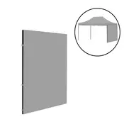 Vrtni gazebo stranska stena ponjave 3x4 m siva