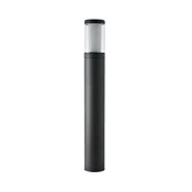 LCD Potična svetilka 1312, grafit, višina 100 cm, kovina, IP65, E27 - Sodobni - grafit, prozoren, mat
