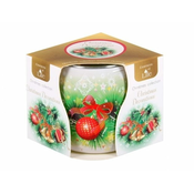 eoshop Sveča v kozarcu BOŽIČ DEKGOVOR dišeče 100g