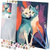 Massido Slika po številkah 40x50 cm Cats