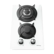IsEasy ISEASY MGBG-312A bela plinska kuhalna plošča, 2 gorilnika