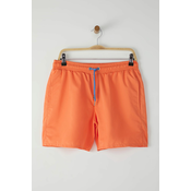 Trendyol Light Orange Basic Standard Length Swim Shorts