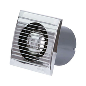 TEXO Ventilator za kupatilo sa klapnom Elite fi120 Chrome