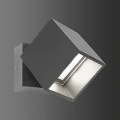 LCD Zunanji stenski reflektor LED 5002, premični, grafit - Sodobni - grafit, prozoren - Kovina