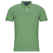 Polo Ralph Lauren POLO AJUSTE DROIT EN COTON BASIC MESH Zelena