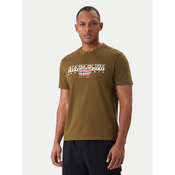 Napapijri Majica S-Aylmer NP0A4HTO Zelena Regular Fit