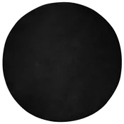 Protuklizni tepih od umjetnog zecjeg krzna OLITE Crna O 120 cm
