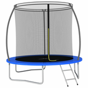 Trampolin komplet okrogel 244x55 cm 100 kg