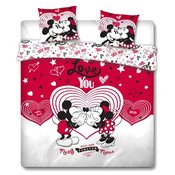 Disney Mickey and Minnie Love set posteljine 240x220 cm