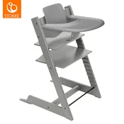 Stokke stol za hranjenje Tripp Trapp set 3v1 storm grey/storm grey 685600- pladenj