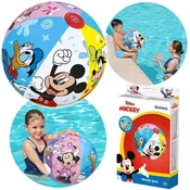 Disney DISNEY Mickey Mouse Napihljiva plažna žoga za otroke, velika žoga za bazen 51cm