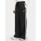 Reebok Spodnji del trenirke Dianne RK25512CCW Črna Relaxed Fit