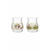 Dekorativen svečnik Holmegaard Christmas Tea Light 2-pack