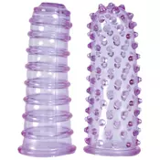 Seven Creations Lust Fingers Soft + Bumpy Purple