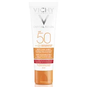 Vichy Capital Soleil Anti-Ageing 3-in-1 SPF50 krema za sončenje in proti staranju kože 50 ml za ženske