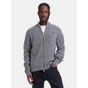 Calvin Klein Jeans Pletena jopica LV04RH319G Temno siva Regular Fit