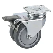 Dvojno vrtljivo kolo, TPE 75 mm, 80 kg