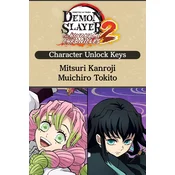 Demon Slayer - Kimetsu no Yaiba - The Hinokami Chronicles 2 Character Unlock Keys: Muichiro Tokito and Mitsuri Kanroji (DLC) Nintendo switch Key EUROPE