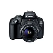 Canon EOS 4000D + 18-55 DC III Black DSLR Digitalni fotoaparat s objektivom EF-S 18-55mm f/3.5-5.6 (3011C018AA)