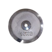 Hawk Fitness Hromirani teg, 15Kg, Sivi