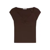 Bershka Majica čokolada