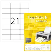 ETIKETE 63,5 x 38,1 mm 8699 UNIVERZALNE TOPSTICK HERMA 100/1