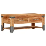 Stolic za kavu od masivnog bagremovog drva 110 x 52 x 45 cm