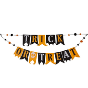Stenska dekoracija (girlanda) KILLSTAR - Trick Or Treat - Črna - KSRA006881